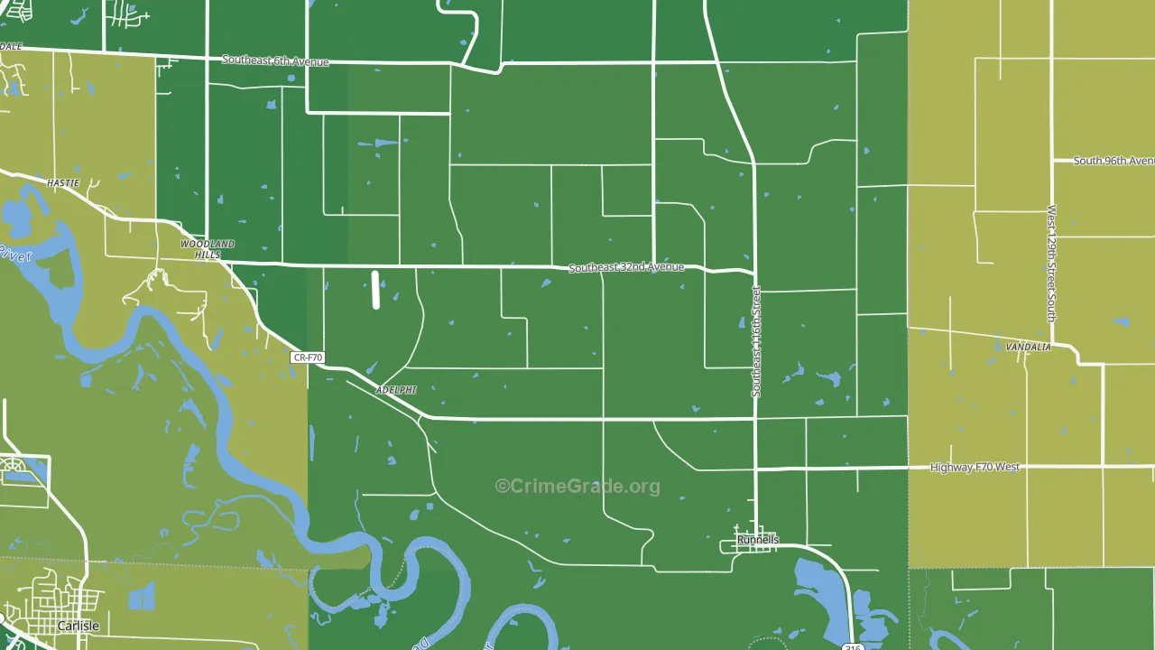 50237, IA Map of Drug-Related Crime Rates
