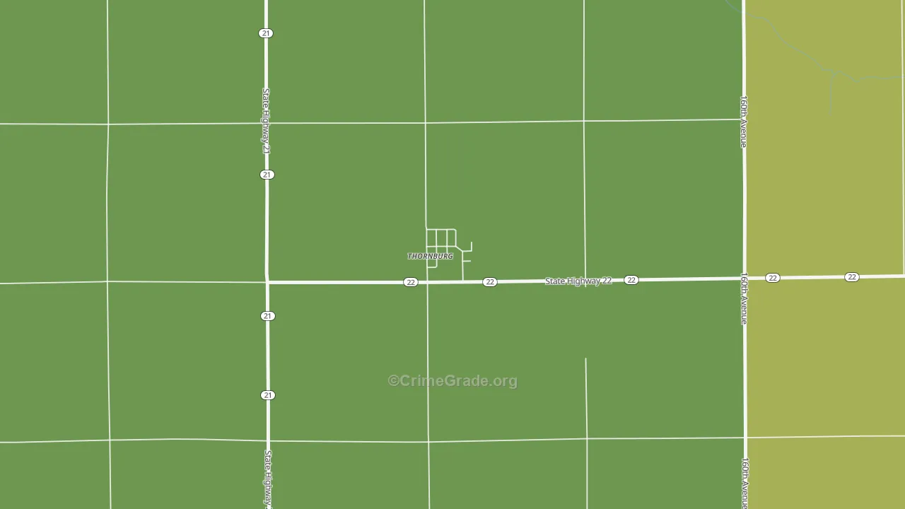 50255, IA Map of Drug-Related Crime Rates