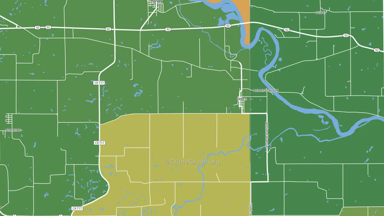 50256, IA Map of Drug-Related Crime Rates