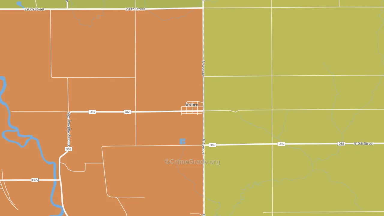 50269, IA Map of Drug-Related Crime Rates