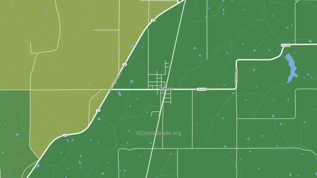 50272, IA Map of Drug-Related Crime Rates