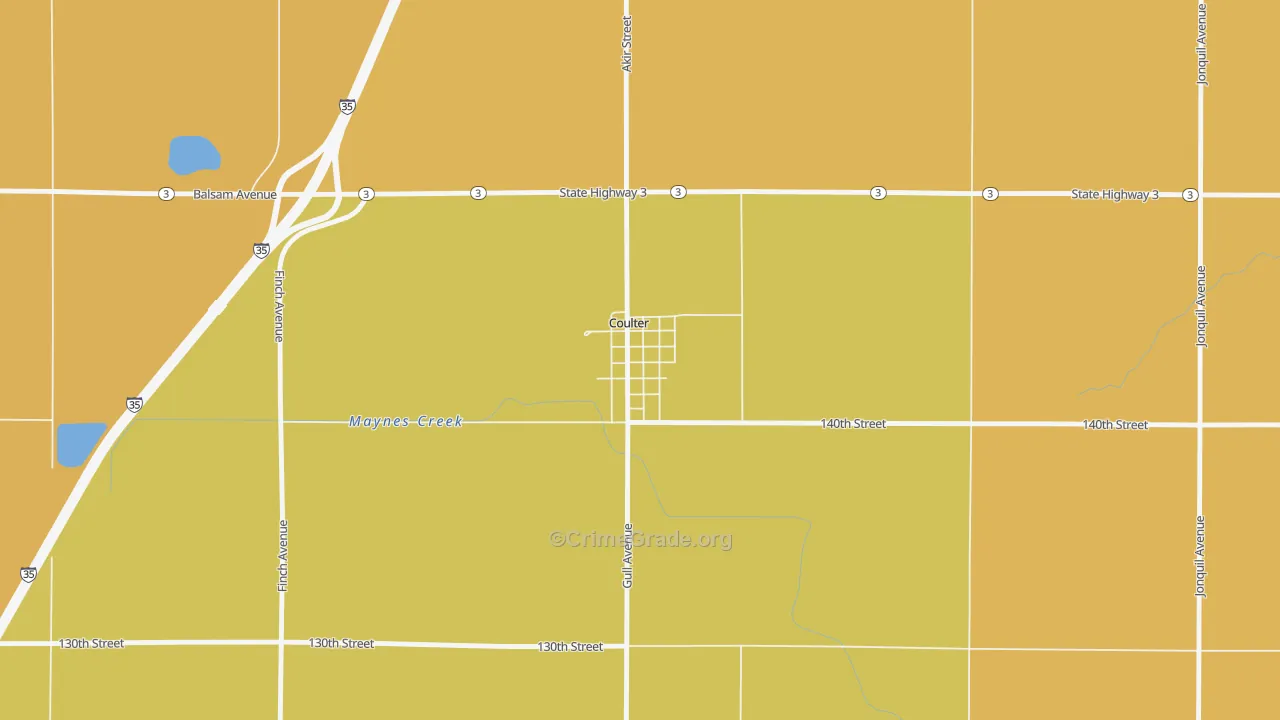 50431, IA Map of Drug-Related Crime Rates