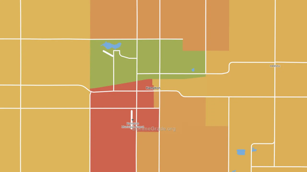 50441, IA Map of Drug-Related Crime Rates