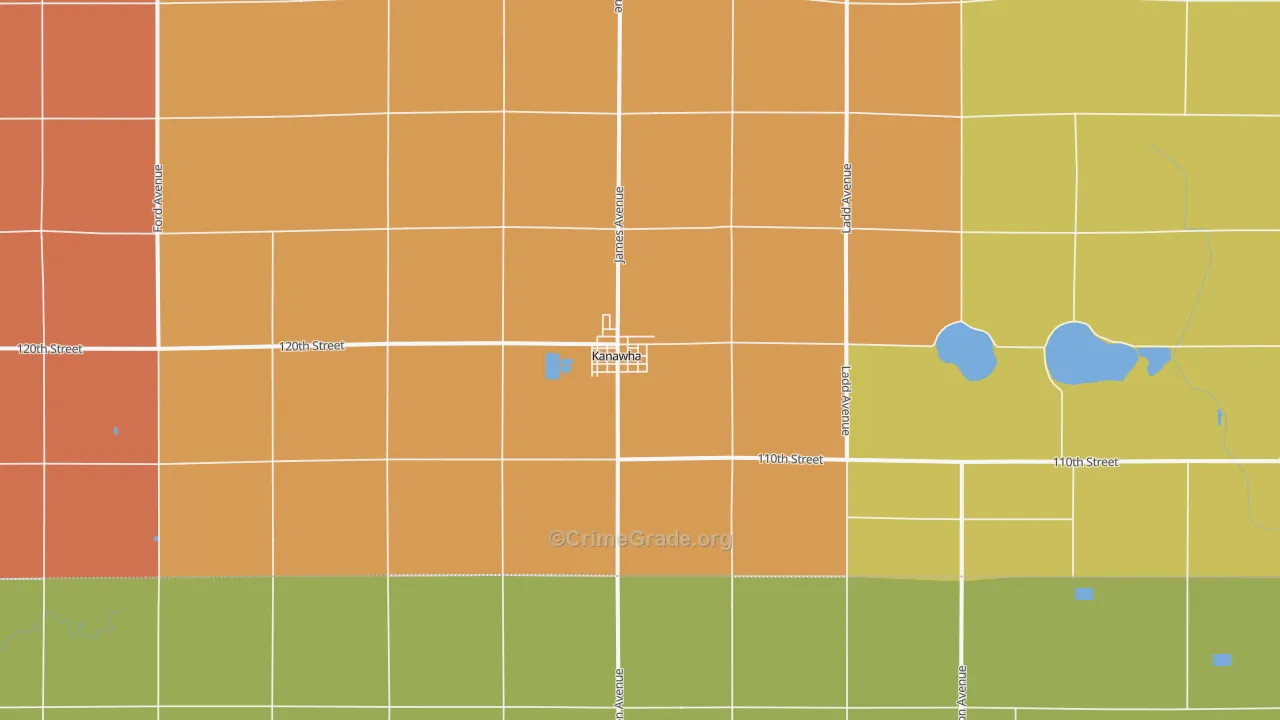 50447, IA Map of Drug-Related Crime Rates