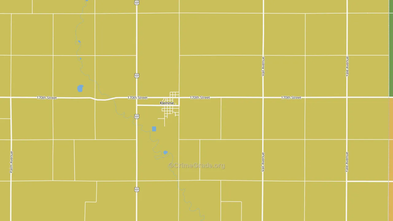 50449, IA Map of Drug-Related Crime Rates