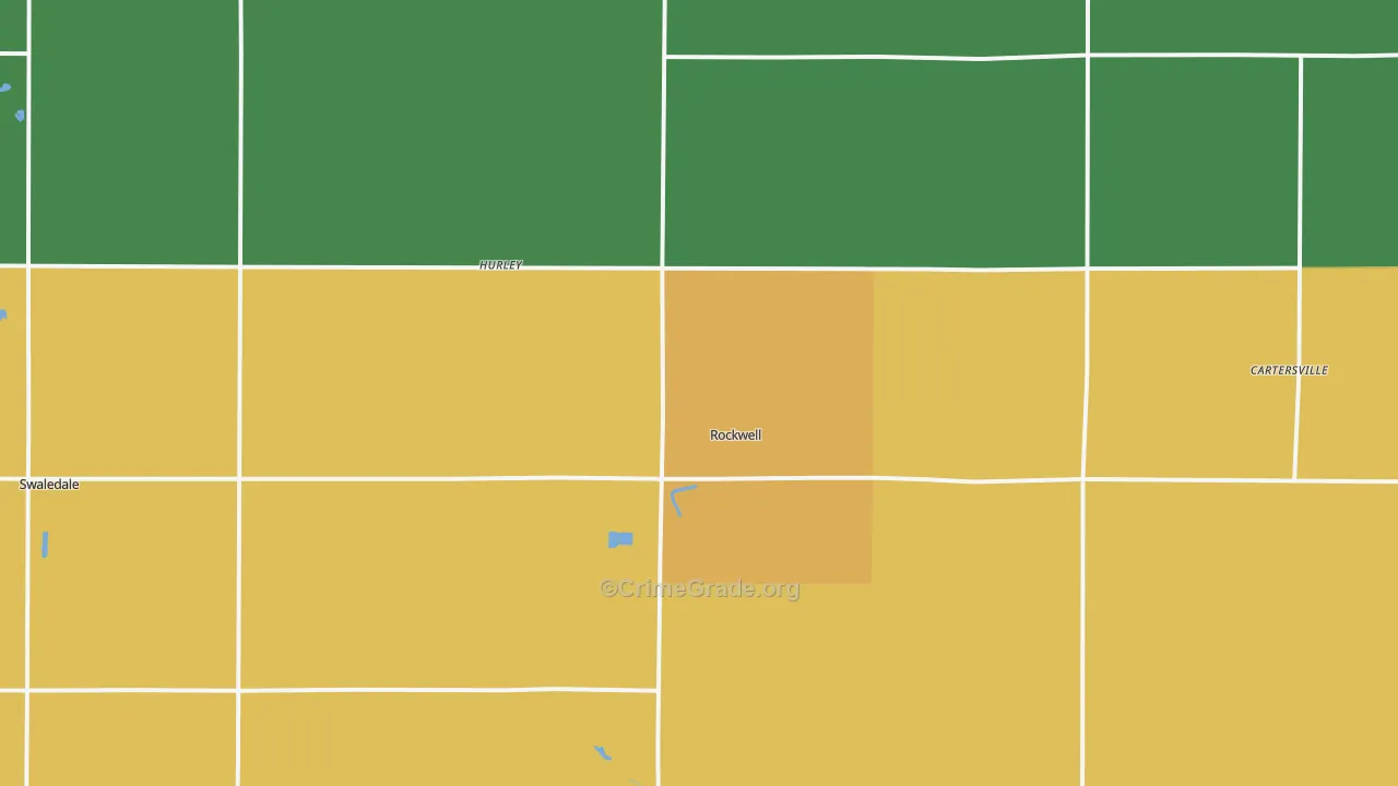 50469, IA Map of Drug-Related Crime Rates