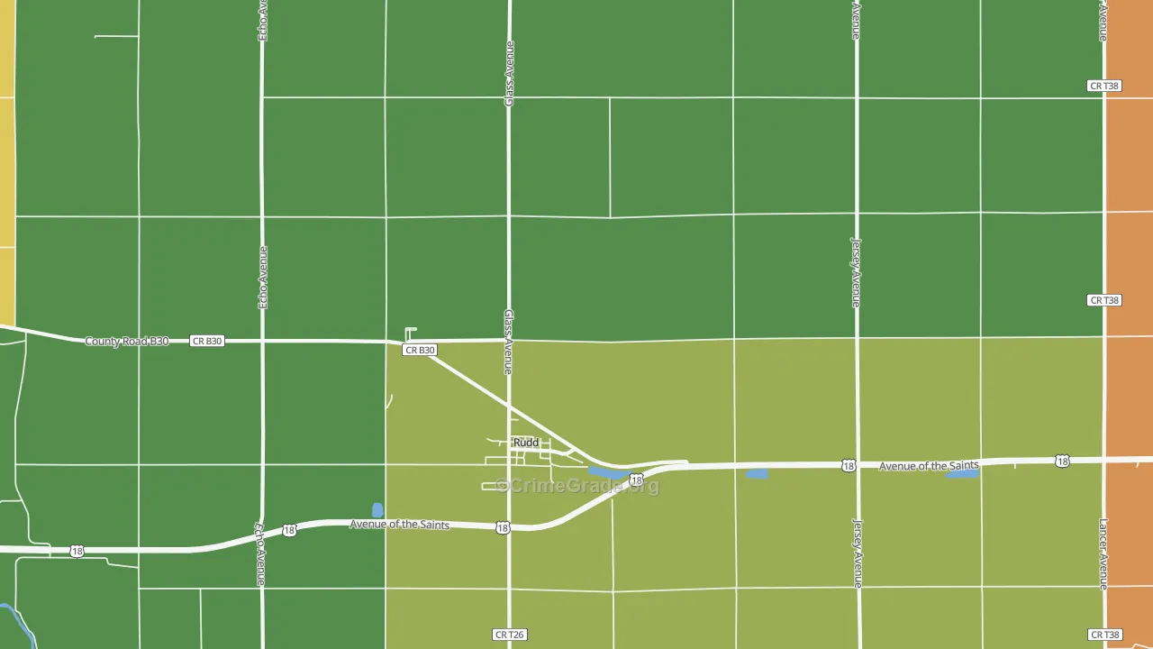 50471, IA Map of Drug-Related Crime Rates