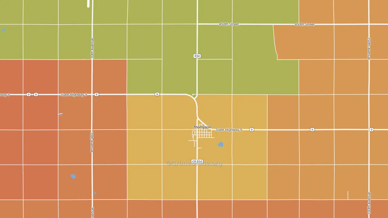 50478, IA Map of Drug-Related Crime Rates