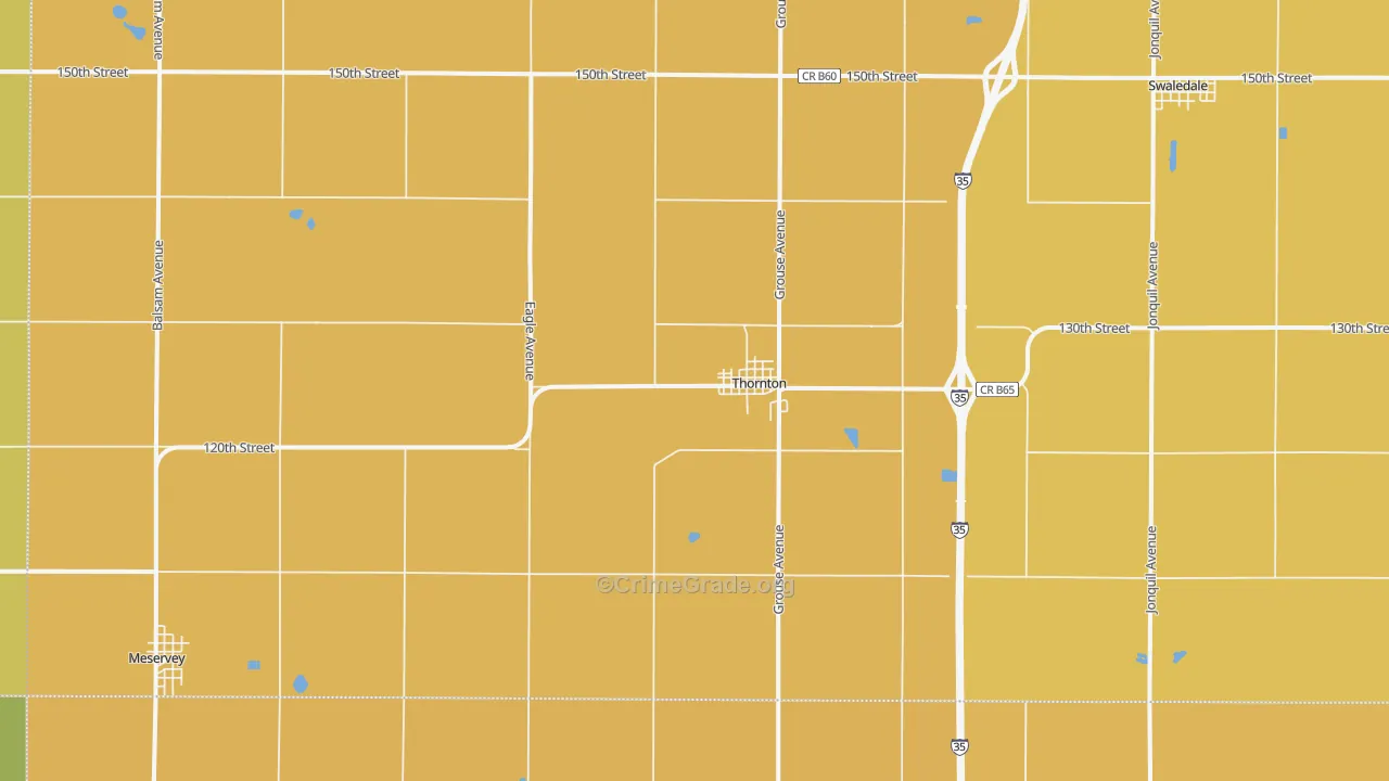50479, IA Map of Drug-Related Crime Rates