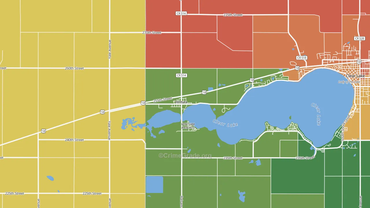 50482, IA Map of Drug-Related Crime Rates
