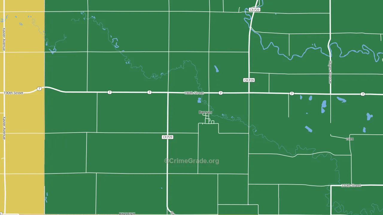 50518, IA Map of Drug-Related Crime Rates