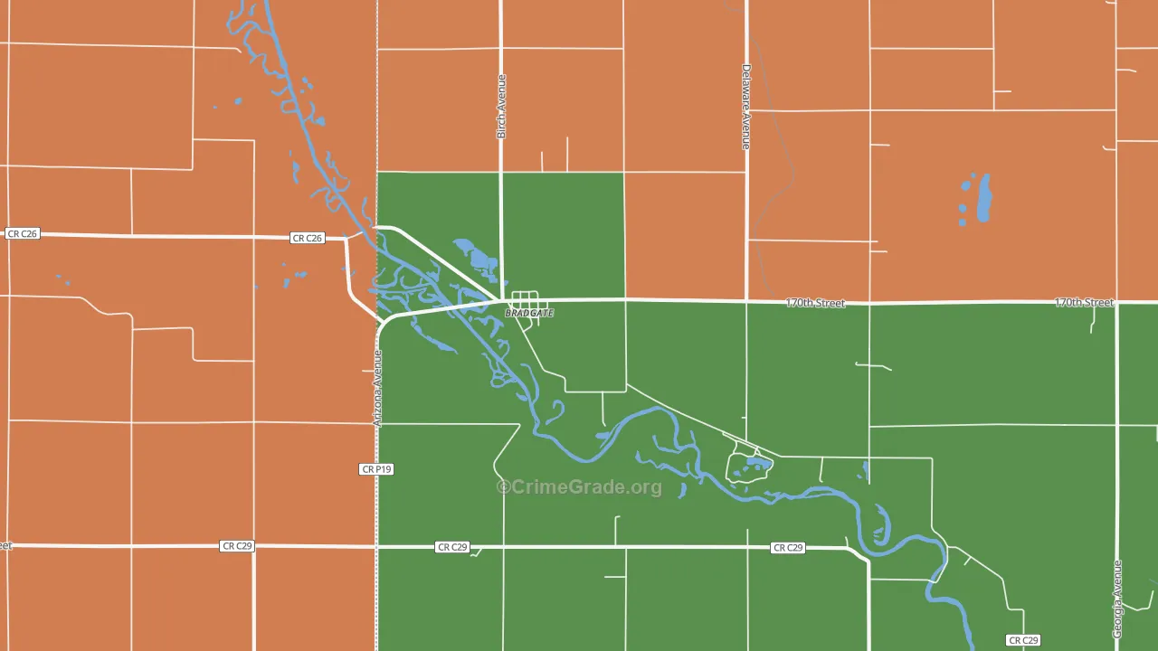 50520, IA Map of Drug-Related Crime Rates
