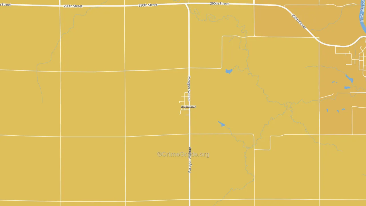 50521, IA Map of Drug-Related Crime Rates