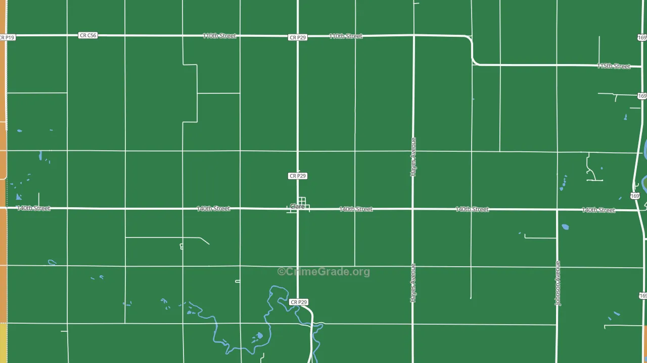 50524, IA Map of Drug-Related Crime Rates