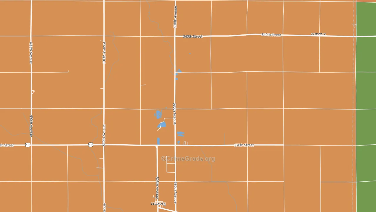 50528, IA Map of Drug-Related Crime Rates