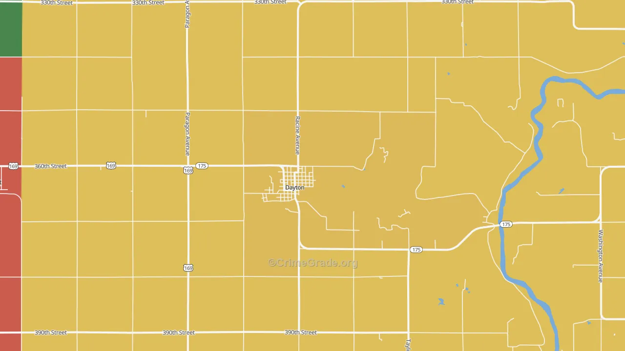50530, IA Map of Drug-Related Crime Rates
