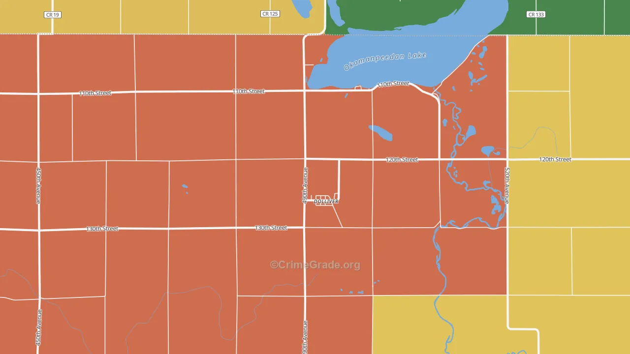 50531, IA Map of Drug-Related Crime Rates
