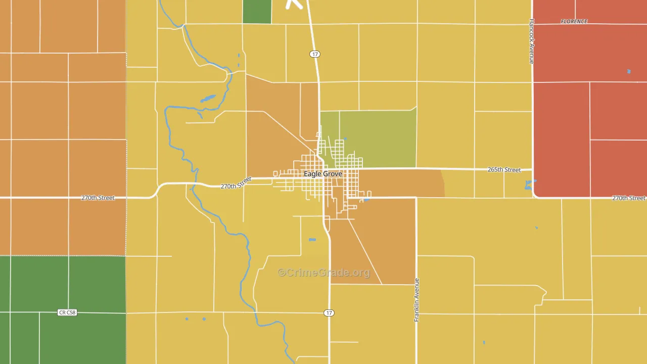 50533, IA Map of Drug-Related Crime Rates