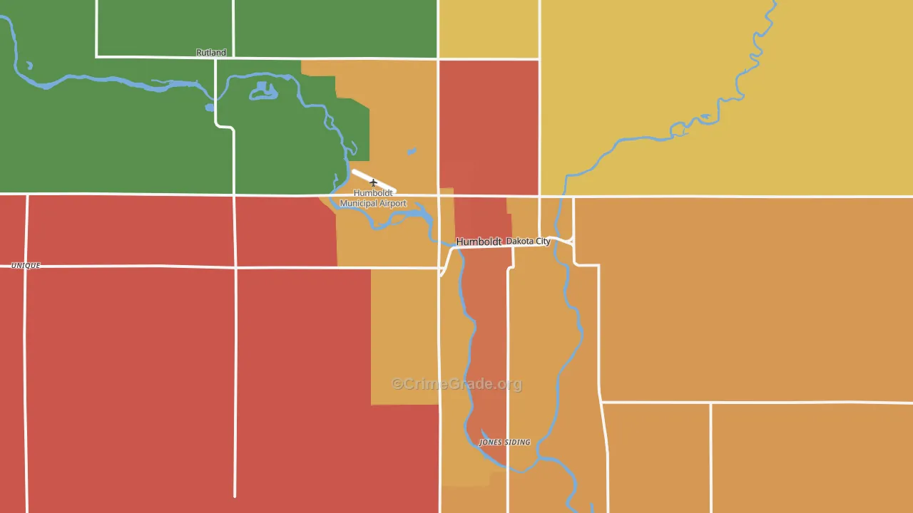 50548, IA Map of Drug-Related Crime Rates