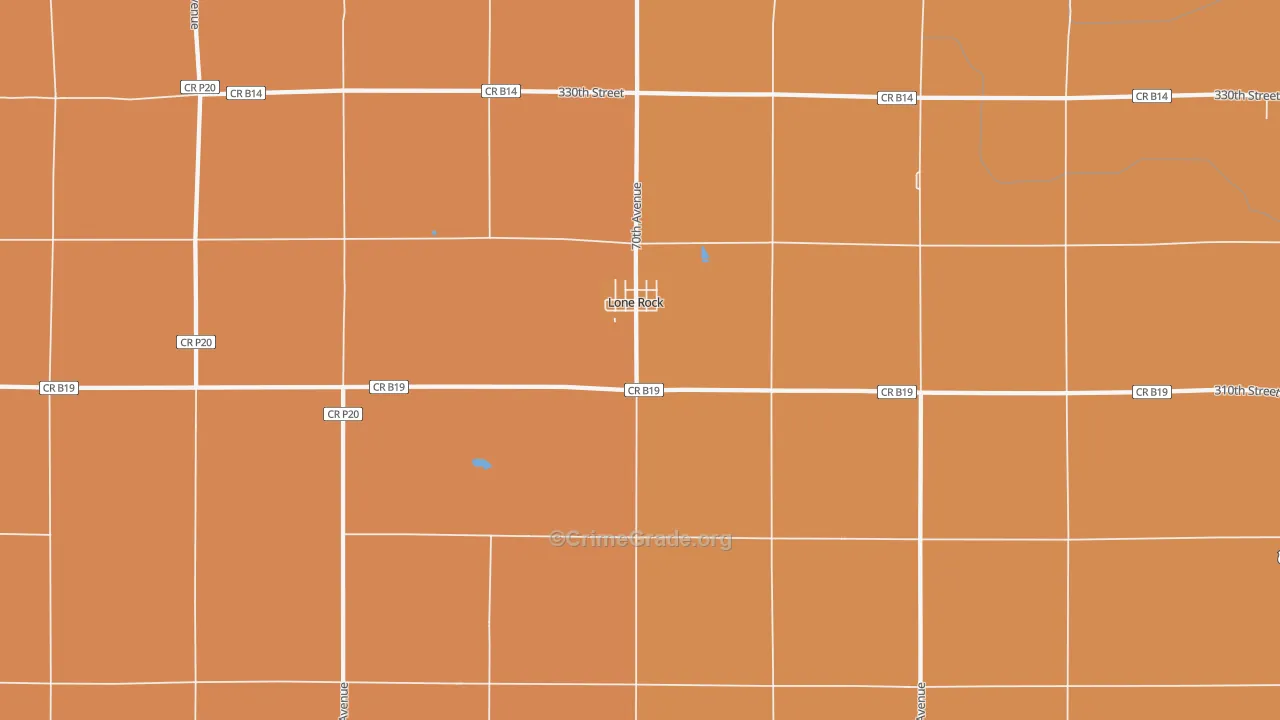 50559, IA Map of Drug-Related Crime Rates