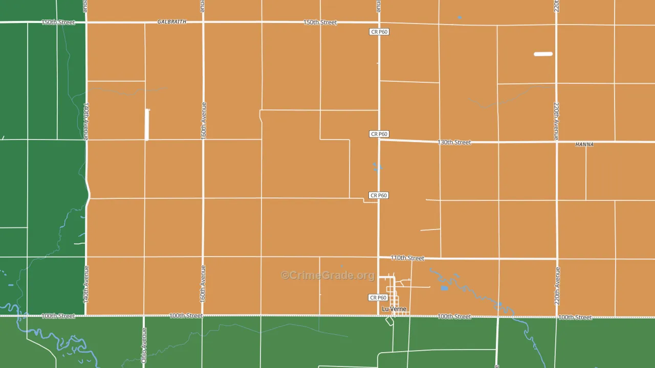 50560, IA Map of Drug-Related Crime Rates