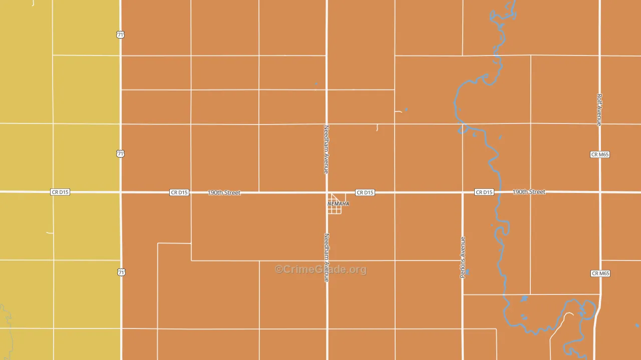 50567, IA Map of Drug-Related Crime Rates