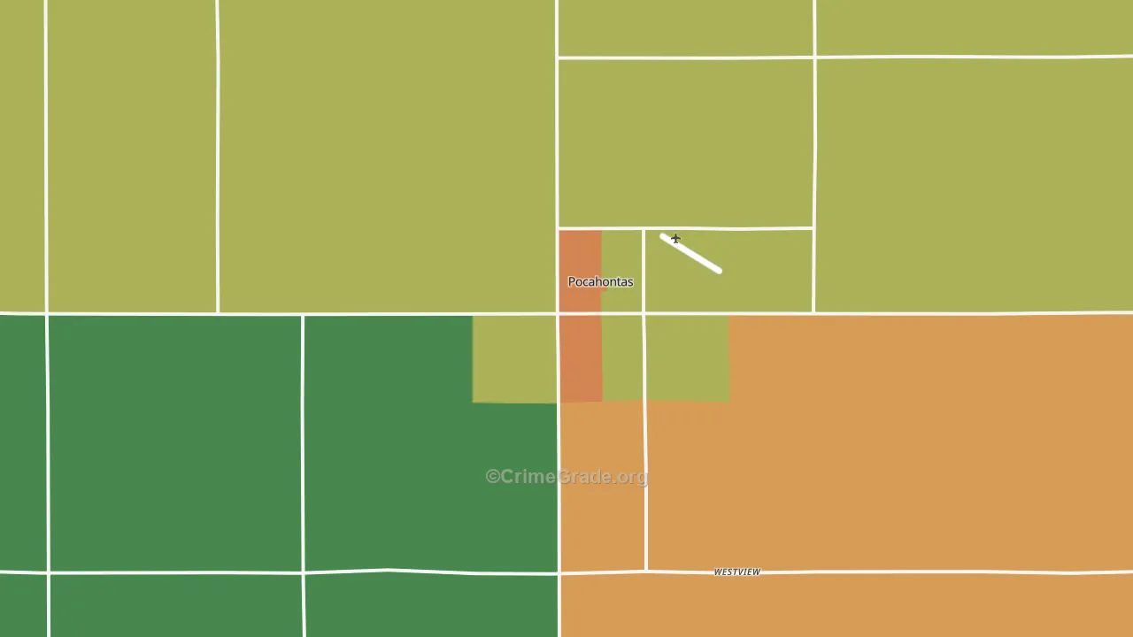 50574, IA Map of Drug-Related Crime Rates