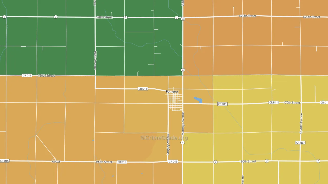 50575, IA Map of Drug-Related Crime Rates