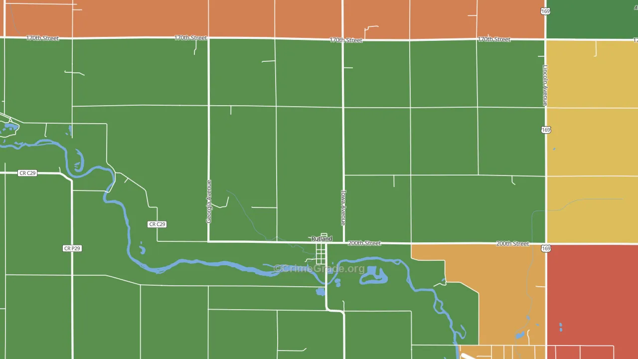 50582, IA Map of Drug-Related Crime Rates