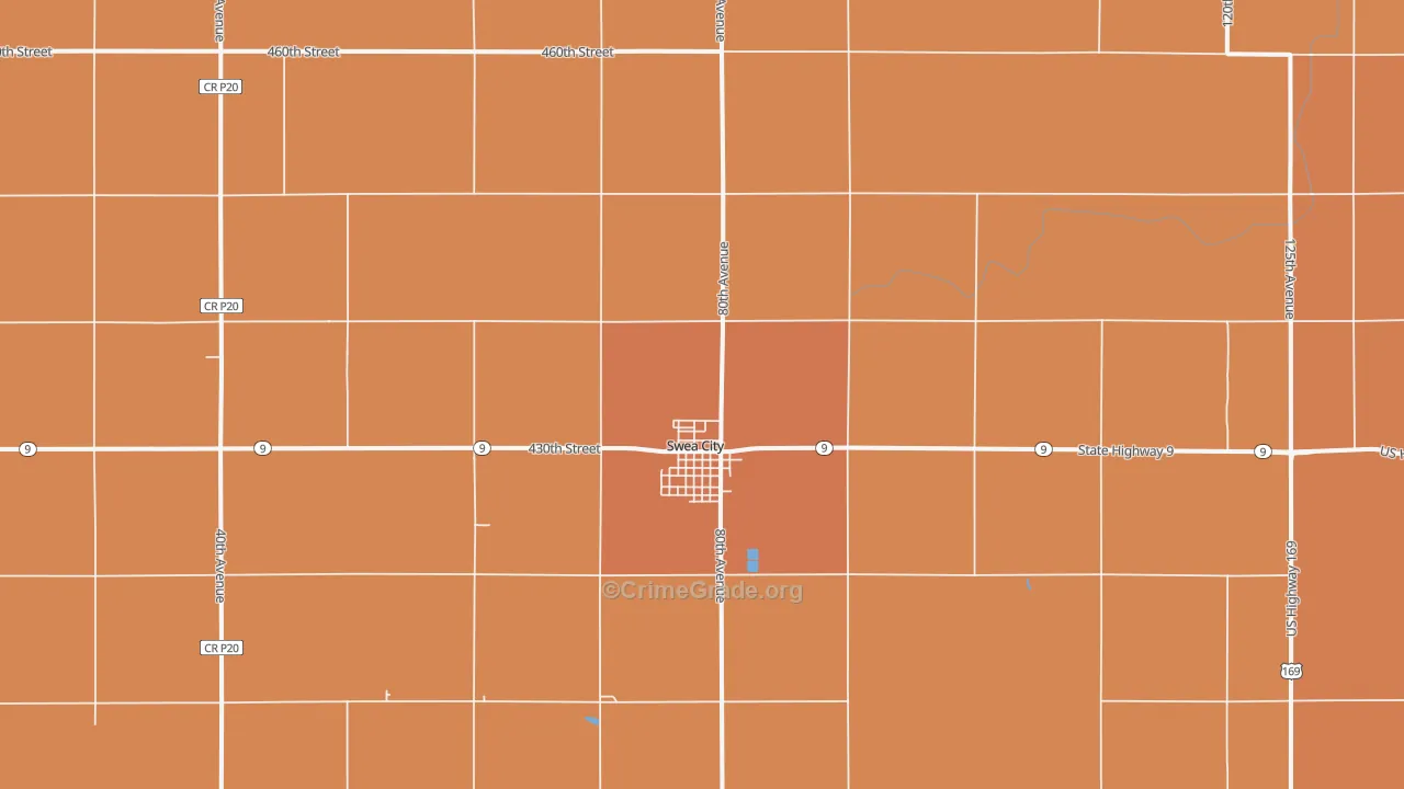 50590, IA Map of Drug-Related Crime Rates