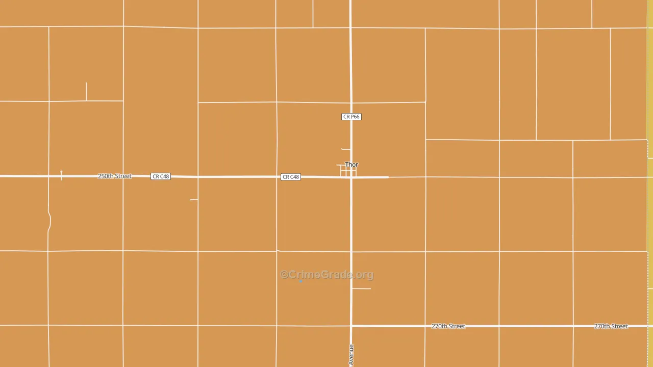 50591, IA Map of Drug-Related Crime Rates