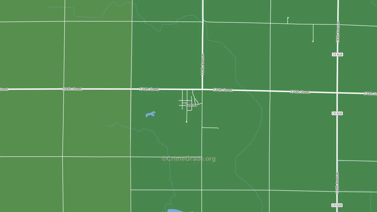 50593, IA Map of Drug-Related Crime Rates