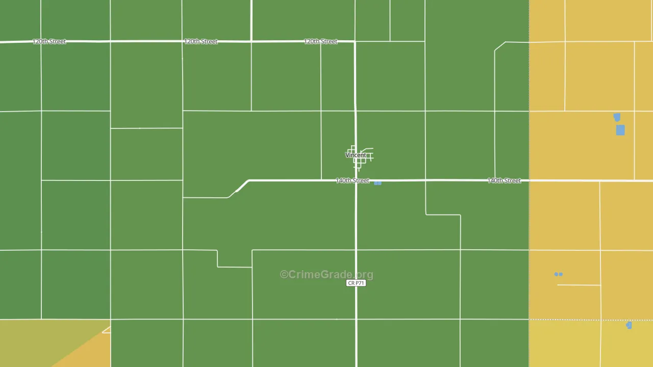 50594, IA Map of Drug-Related Crime Rates
