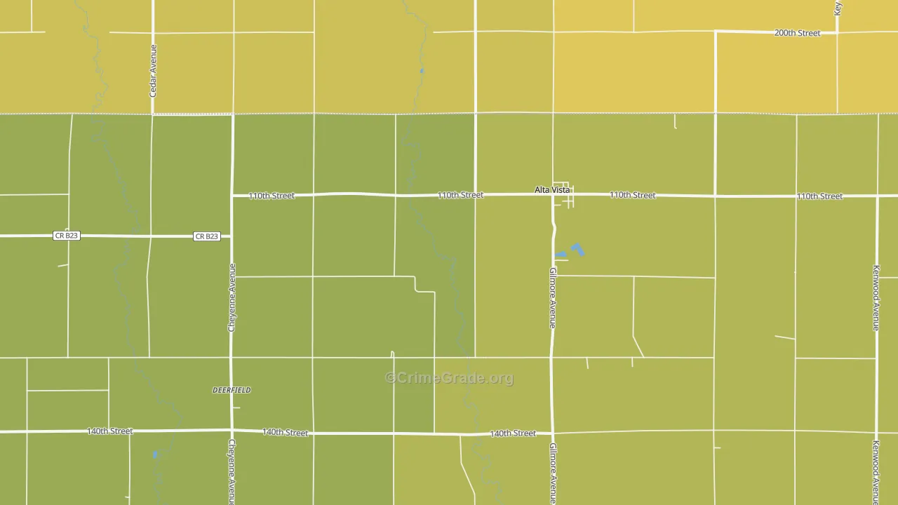 50603, IA Map of Drug-Related Crime Rates