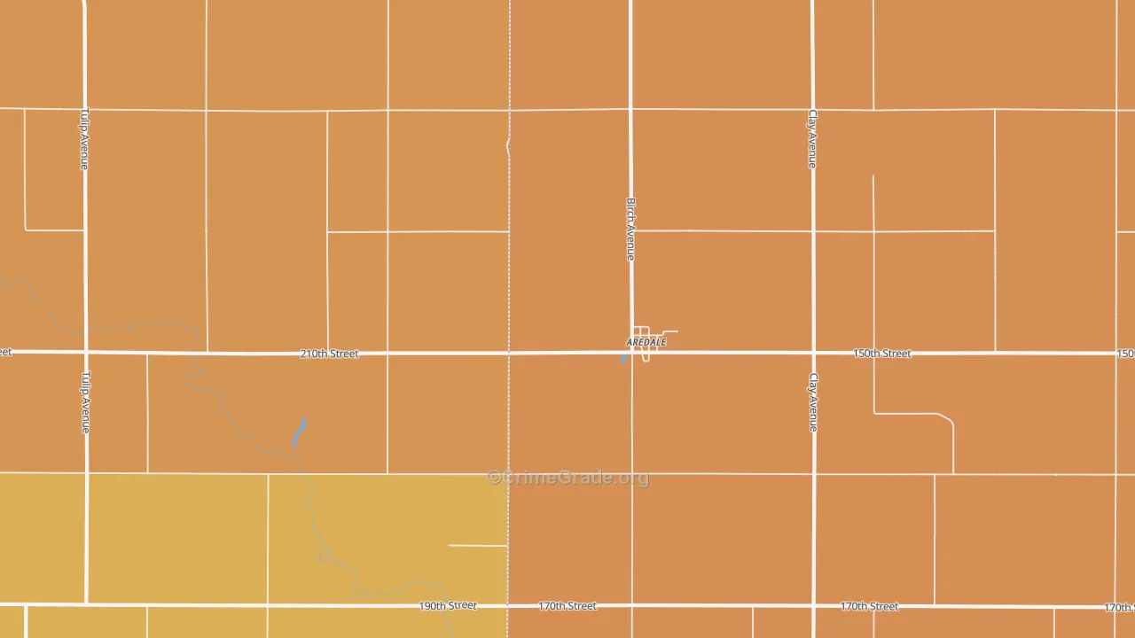 50605, IA Map of Drug-Related Crime Rates
