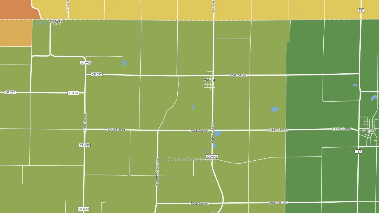 50607, IA Map of Drug-Related Crime Rates