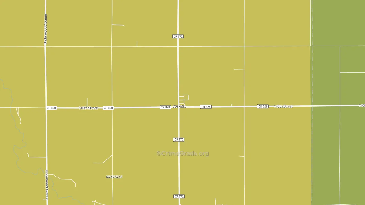 50620, IA Map of Drug-Related Crime Rates