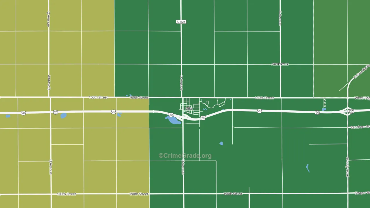50624, IA Map of Drug-Related Crime Rates