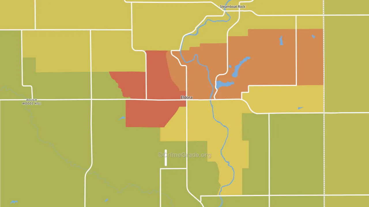 50627, IA Map of Drug-Related Crime Rates