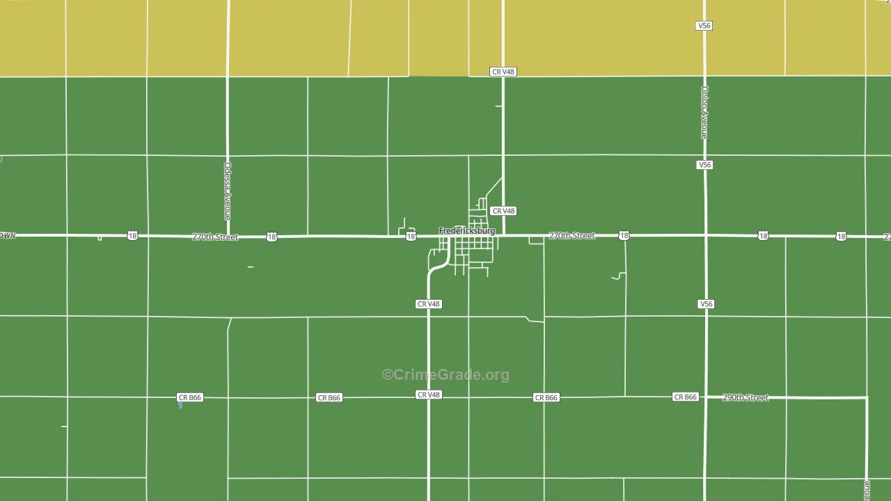 50630, IA Map of Drug-Related Crime Rates