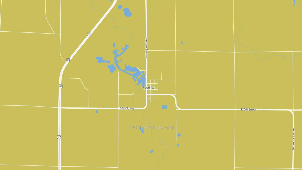 50631, IA Map of Drug-Related Crime Rates