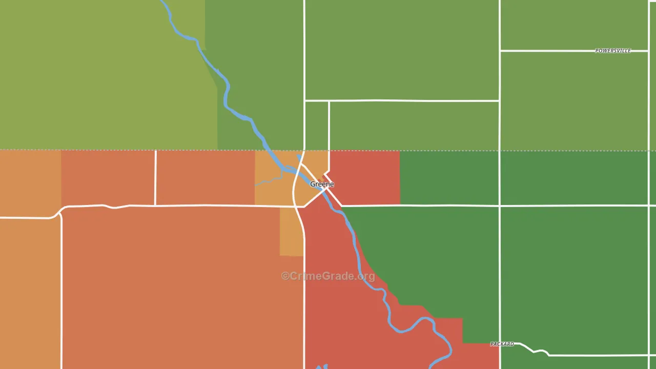 50636, IA Map of Drug-Related Crime Rates
