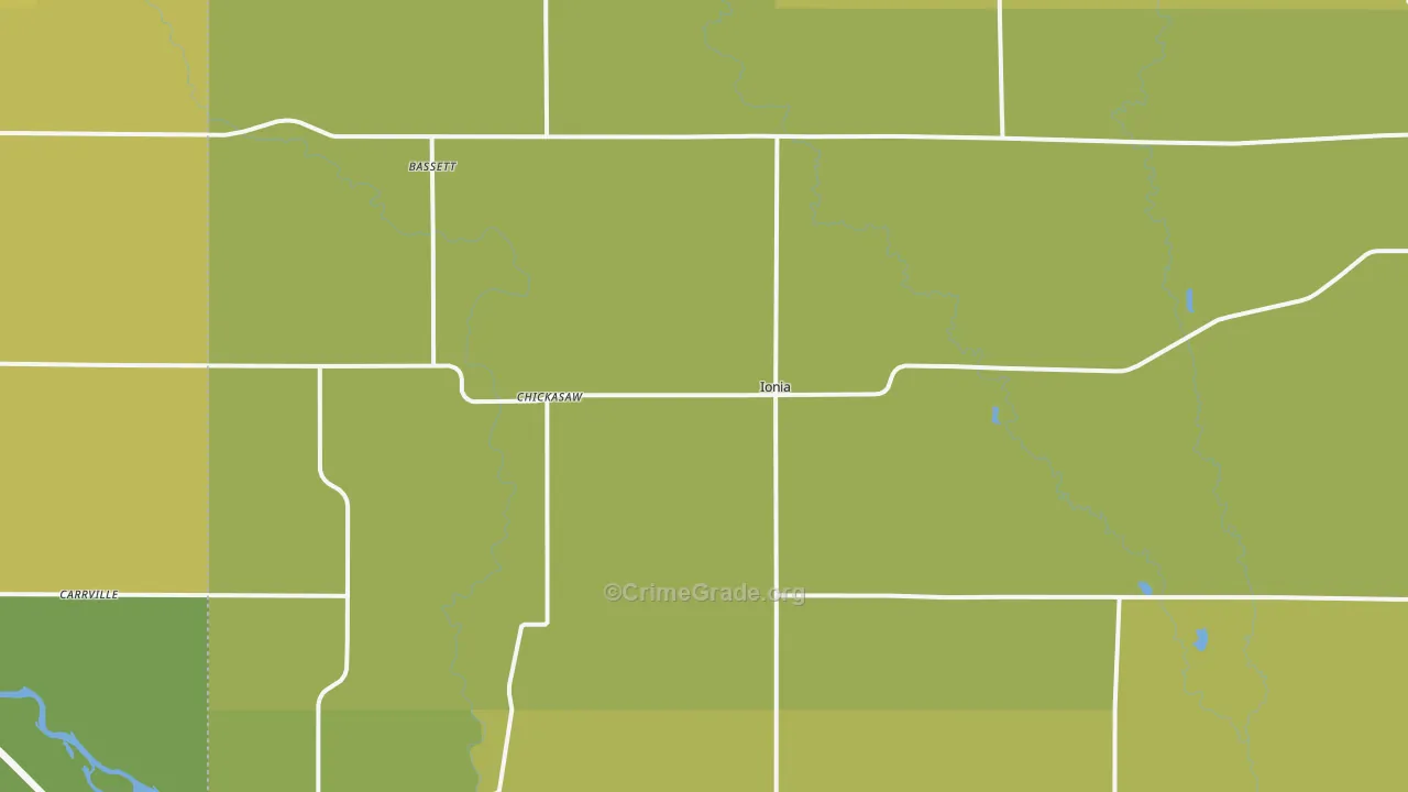50645, IA Map of Drug-Related Crime Rates