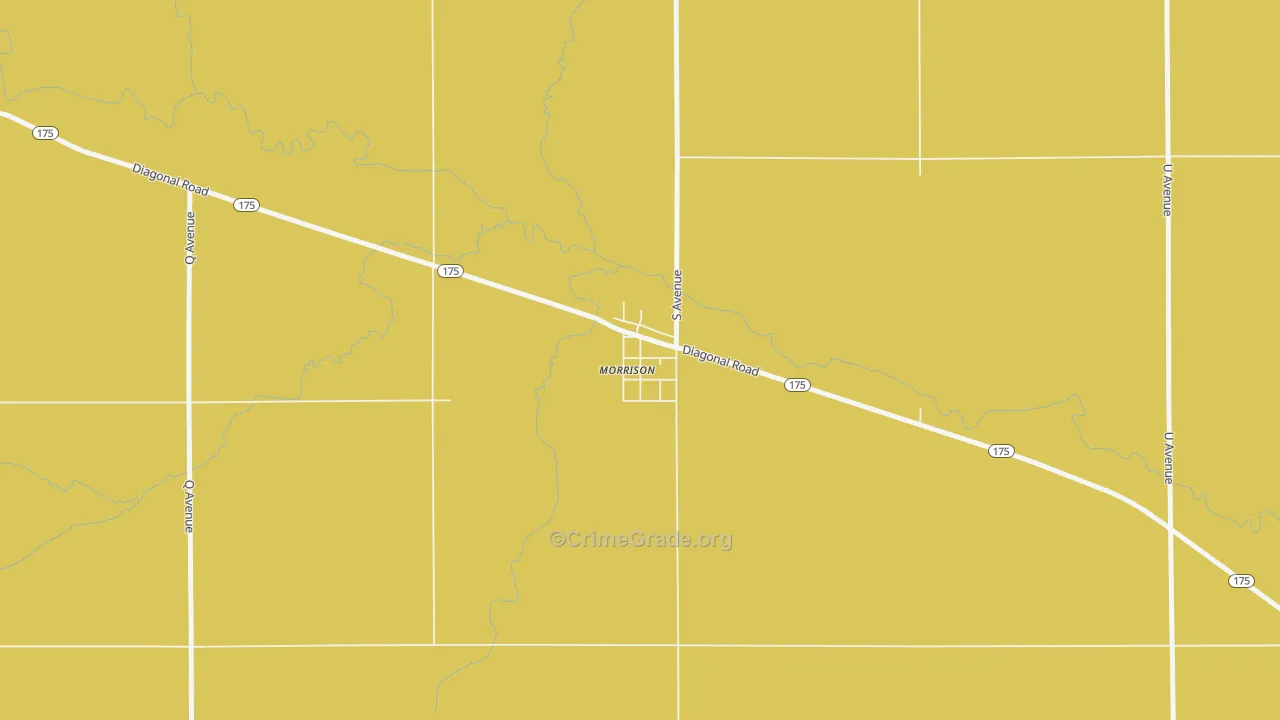 50657, IA Map of Drug-Related Crime Rates
