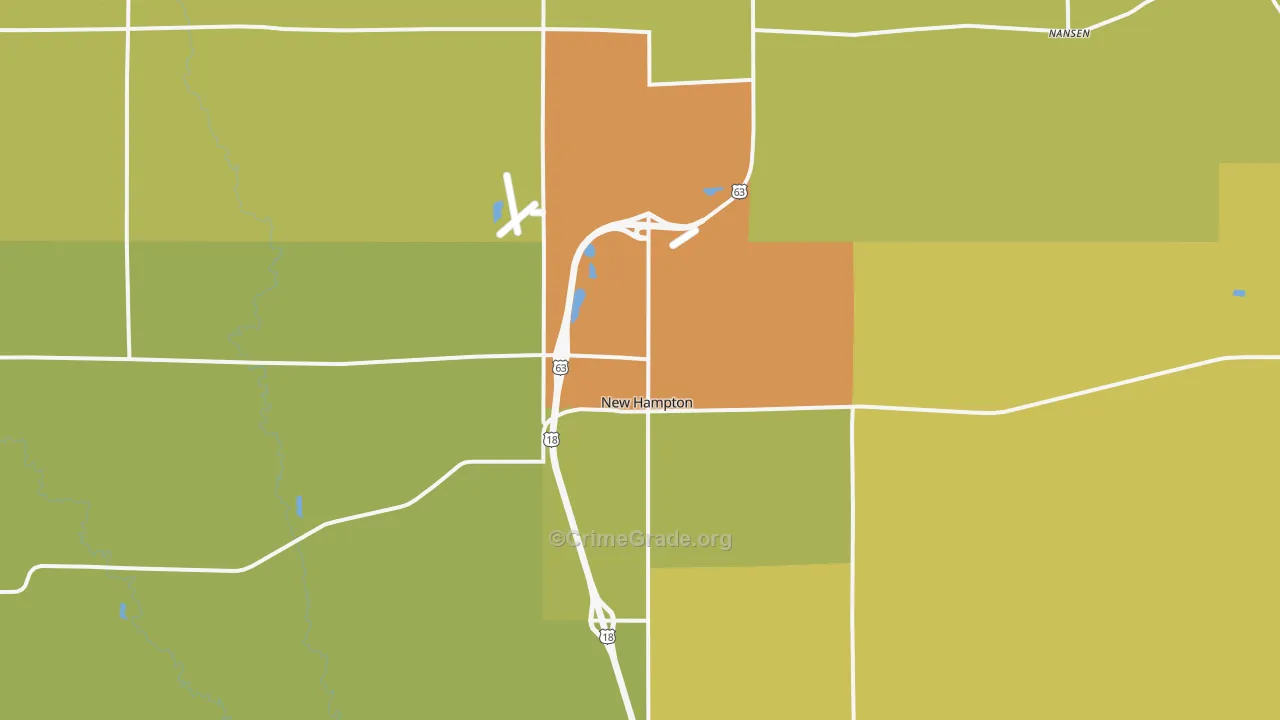 50659, IA Map of Drug-Related Crime Rates