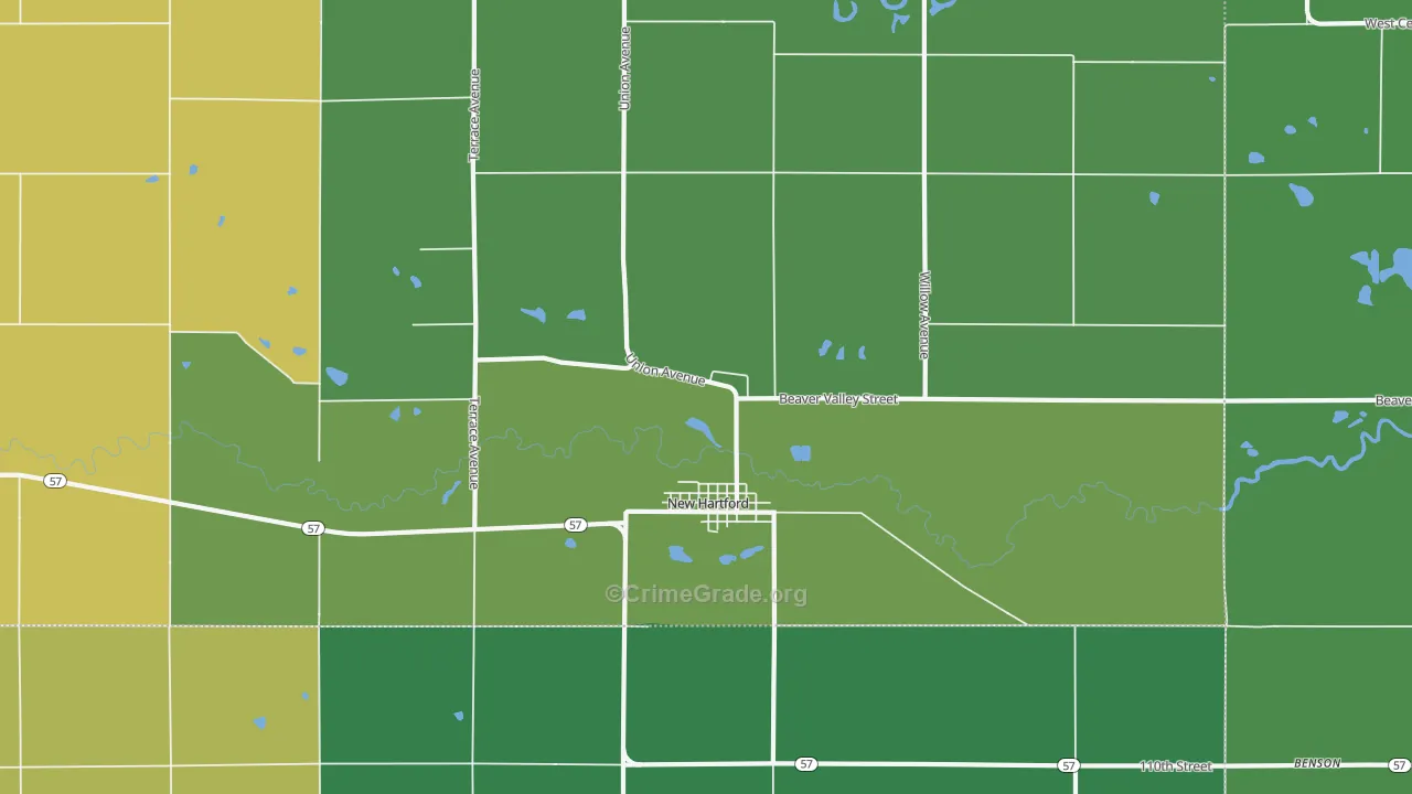 50660, IA Map of Drug-Related Crime Rates