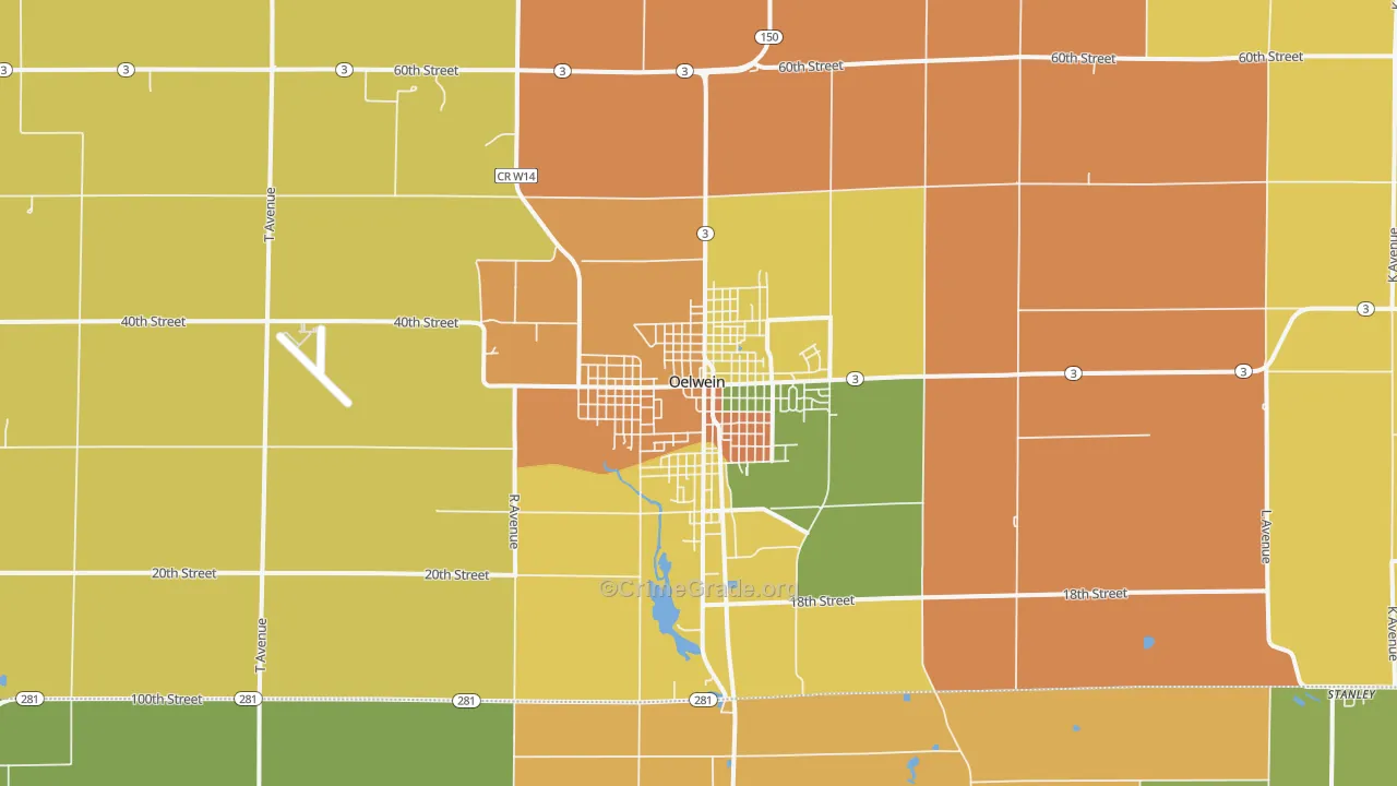 50662, IA Map of Drug-Related Crime Rates