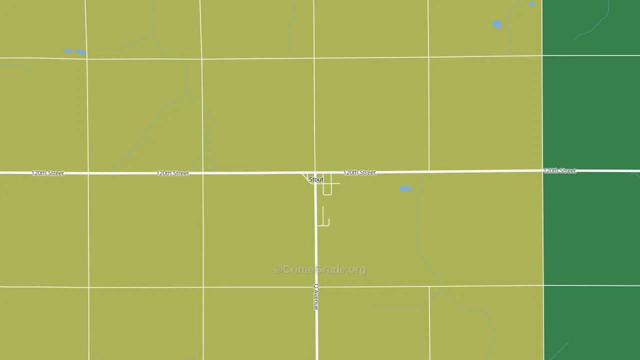 50673, IA Map of Drug-Related Crime Rates