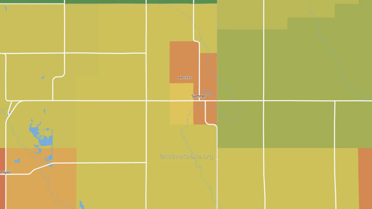 50674, IA Map of Drug-Related Crime Rates