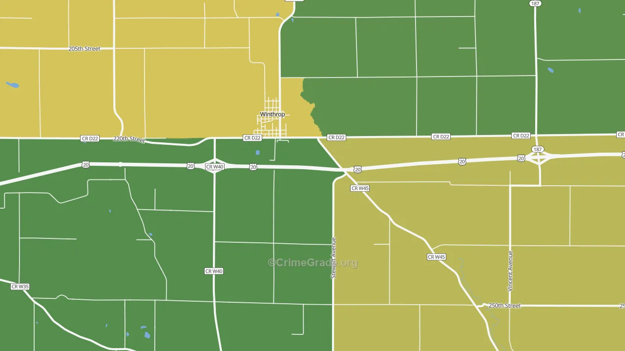 50682, IA Map of Drug-Related Crime Rates